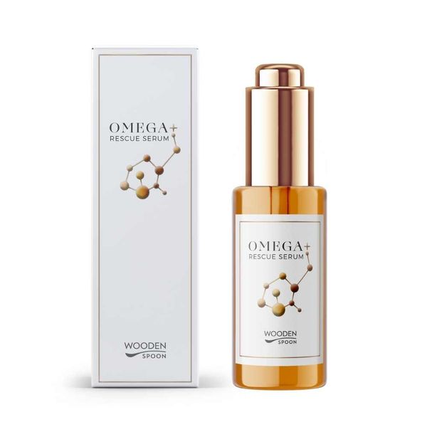 Luxusný nočný elixír - Omega+Rescue oil WoodenSpoon 30 ml