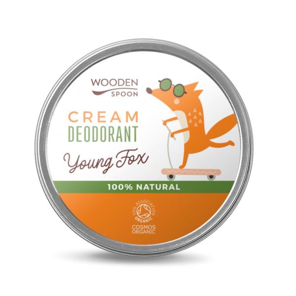 Prírodný krémový dezodorant "Young fox" Wooden Spoon 60ml